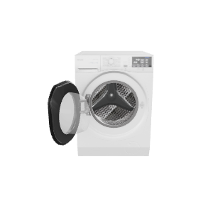 Realistic Household Washing Machine 3D - 3D Model