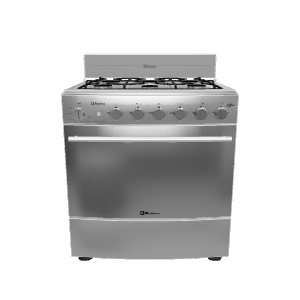 Stainless Steel Gas Range 3D - 3D Model