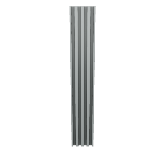 Stylish Vertical Panel Set 3D - Architectural 3D Model