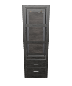 Portaluna Austria Gris Cabinet 3D - Furniture 3D Model