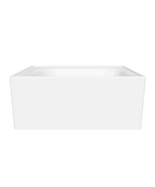 Elegant Freestanding Bathtub Model - 3D Model