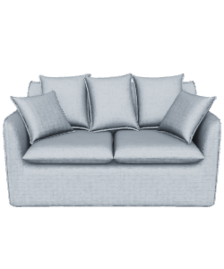 Stylish Modern Fabric Sofa 3D Model - 3D Model