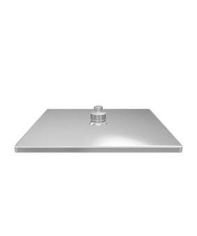 Sleek Metal Base Plate 3D Model - Industrial 3D Model