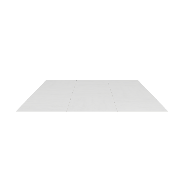 Minimalist White Floor Panel 3D - 3D Model