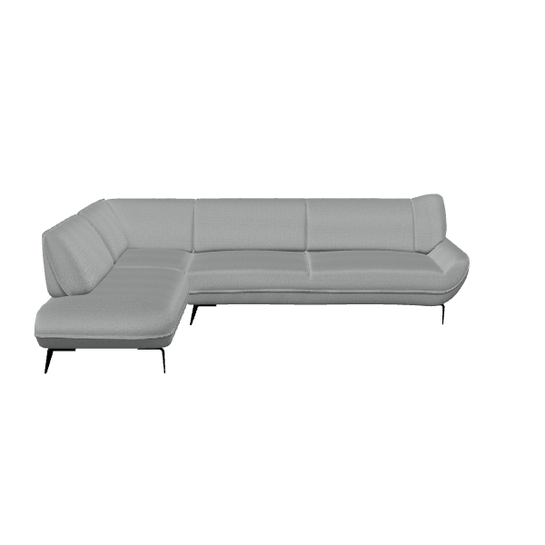 Contemporary L-Shaped Sofa 3D Model - 3D Model