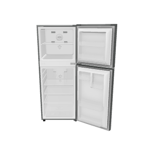 Stylish Double Door Refrigerator 3D - 3D Model