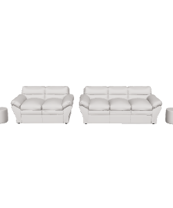 Living Room Sofa Set 3D Model 3D Model