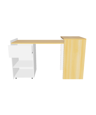 Modern Desk 3D Model - 3D Model