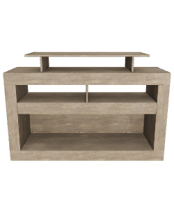 Rack Home Mobili Parma 3D Model - 3D Model