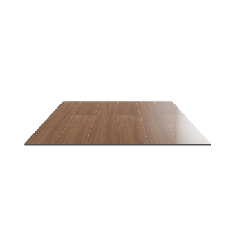 Stylish Wooden Flooring 3D Model - 3D Model