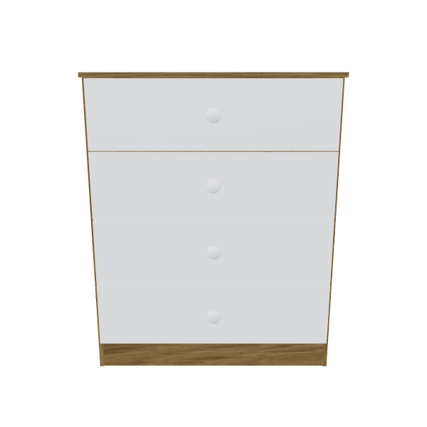 CEDENO 4-Drawer Modern Dresser 3D - 3D Model