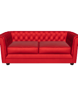 Chesterfield Style Sofa 3D - 3D Model