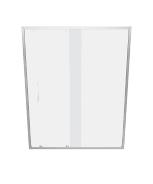 Frameless Glass Shower Door 3D - 3D Model