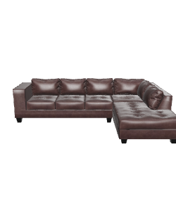 Stylish Modern L-Shaped Sofa 3D Model - 3D Model