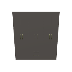 Stylish Modern Cabinet 3D Model - 3D Model