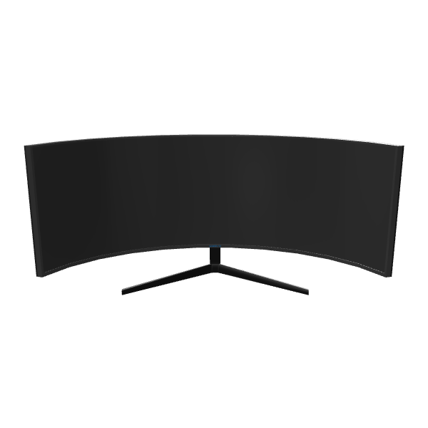 Curved Ultra-Wide Monitor 3D Model - 3D Model