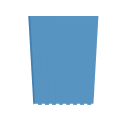 Stylized Blue Cup 3D Model - 3D Model