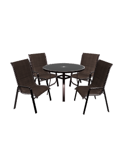 Stylish Outdoor Dining Set 3D - Furniture 3D Model
