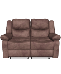 Cozy Upholstered Loveseat 3D Model - Furniture 3D Model