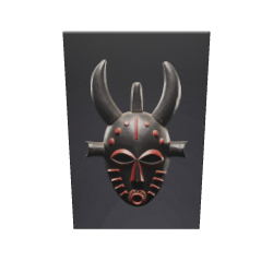 Stylized Tribal Mask 3D Model - 3D Model