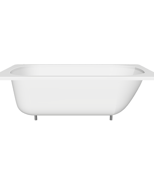 Sleek Modern Bathtub 3D Model - 3D Model