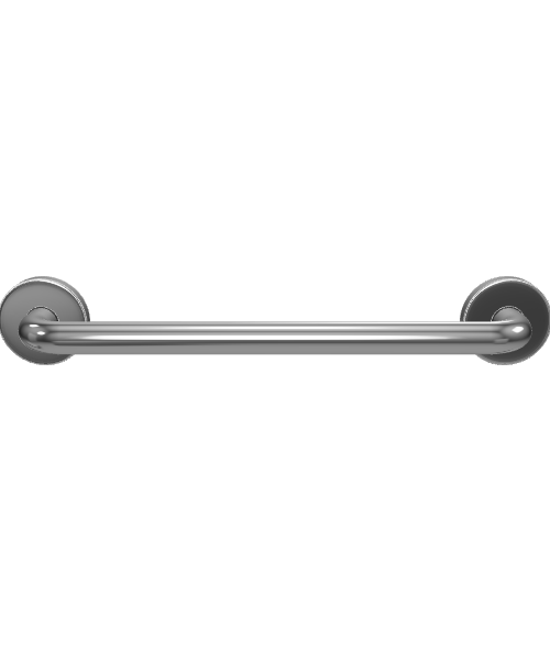 Stylish Metal Grab Bar 3D - Household 3D Model