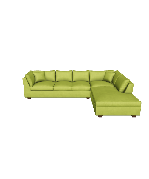 Stylish Modern Sofa Set 3D - 3D Model