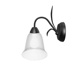 Contemporary Wall-Mounted Lamp 3D Model - 3D Model