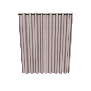 Elegant Fabric Curtain 3D Model - Interior 3D Model