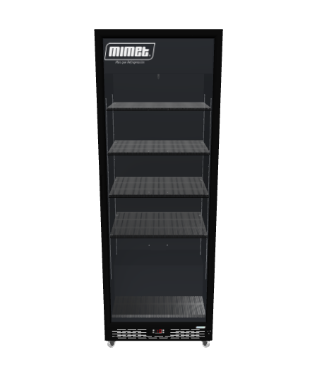 Glass Display Refrigerator 3D Model - 3D Model