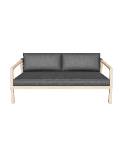 Stylish Modern Fabric Sofa 3D Model - 3D Model