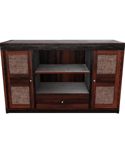 Stylish Wooden Console Table Model - 3D Model