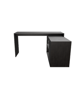 Minimalist Office Desk 3D Model - 3D Model