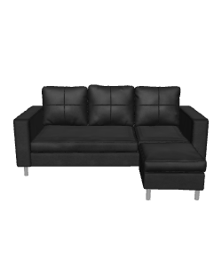 Stylish Modern L-Shaped Sofa 3D Model - 3D Model