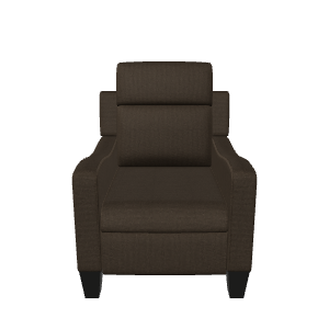 Stylish Modern Accent Chair - 3D Model