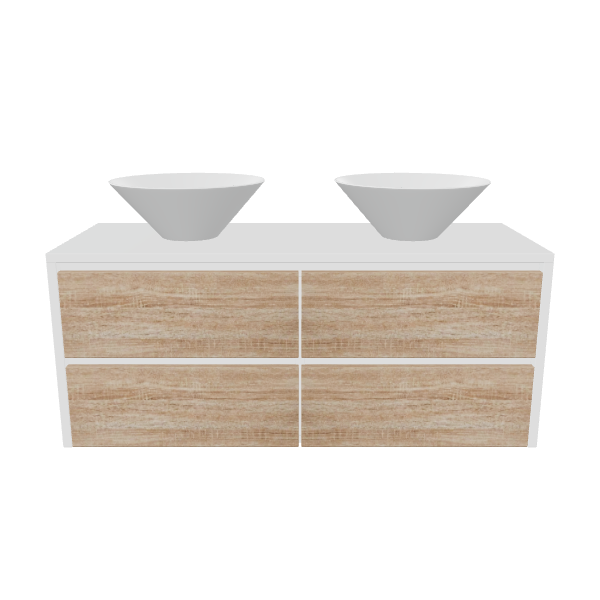 Contemporary Bathroom Vanity 3D Model - 3D Model