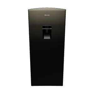 Sleek Black Refrigerator 3D Model - 3D Model