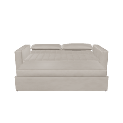 Elegant Modern Sofa Bed 3D Model - 3D Model
