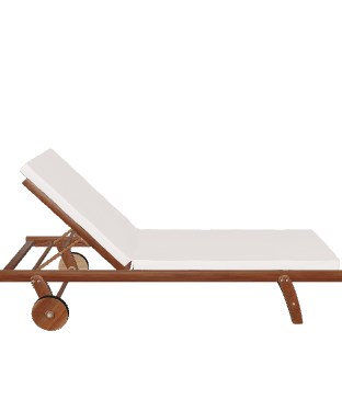 Stylish Outdoor Lounge Chair 3D - 3D Model