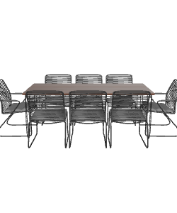 Stylish Outdoor Dining Set 3D - 3D Model