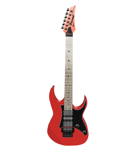 Stylized Electric Guitar Model - Vehicle 3D Model