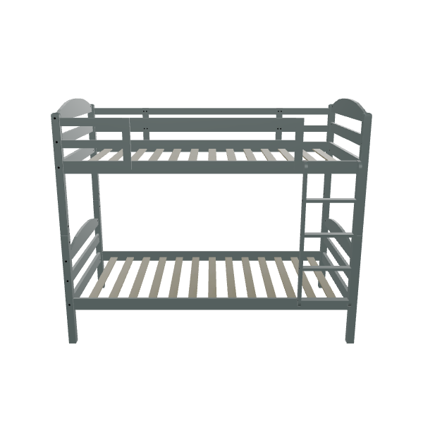 Stylish Bunk Bed 3D Model - 3D Model