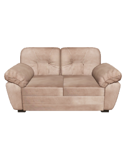 Stylish Contemporary Fabric Sofa 3D Model - 3D Model