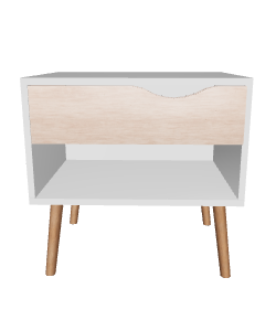 Minimalist Nightstand 3D Model - 3D Model