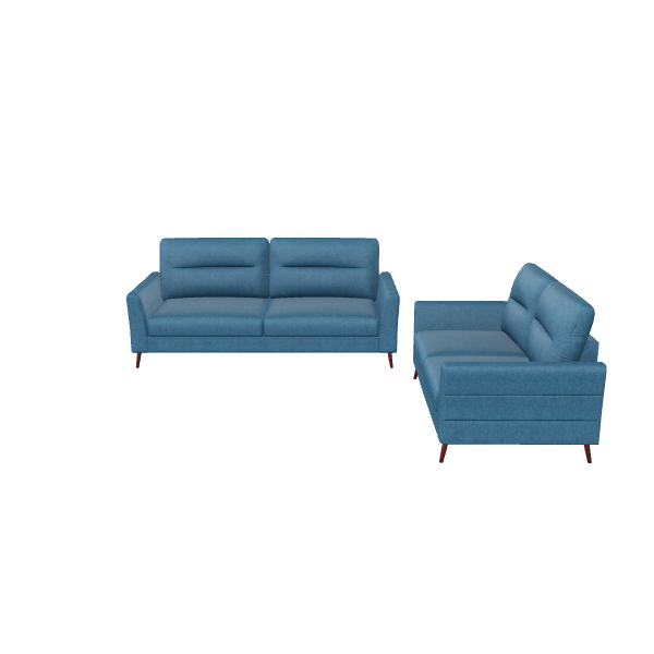 Contemporary Sofa Set 3D Model - 3D Model