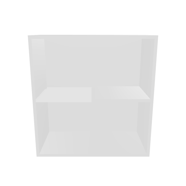 Minimalist Modern Shelf 3D Model - 3D Model