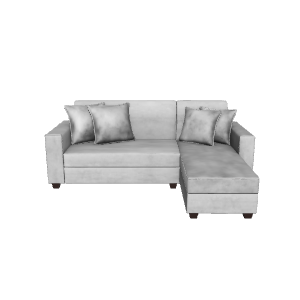 Stylish Modern Sectional Sofa - 3D Model