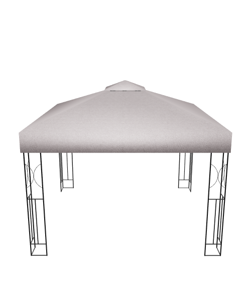 Stylish Outdoor Canopy Tent 3D - Premium 3D Model at $9