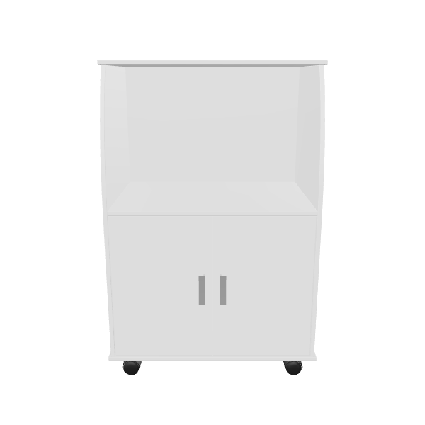 Minimalist White Cabinet Model - Furniture 3D Model