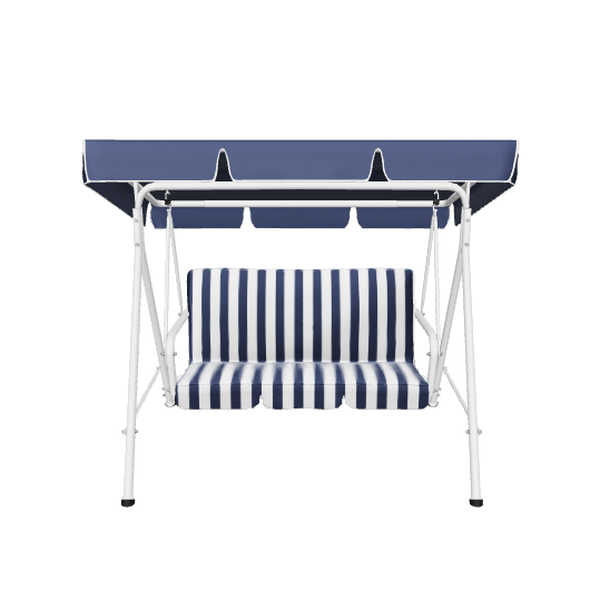 Stylish Outdoor Swing Bench Model - 3D Model